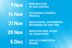 Internationale anti-doping opleiding