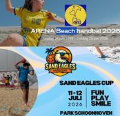 Zomer 2026 = Beachhandbal met Arena & Eagles Aarschot!