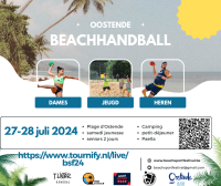 Beachhandbal Oostende 27-28 juli